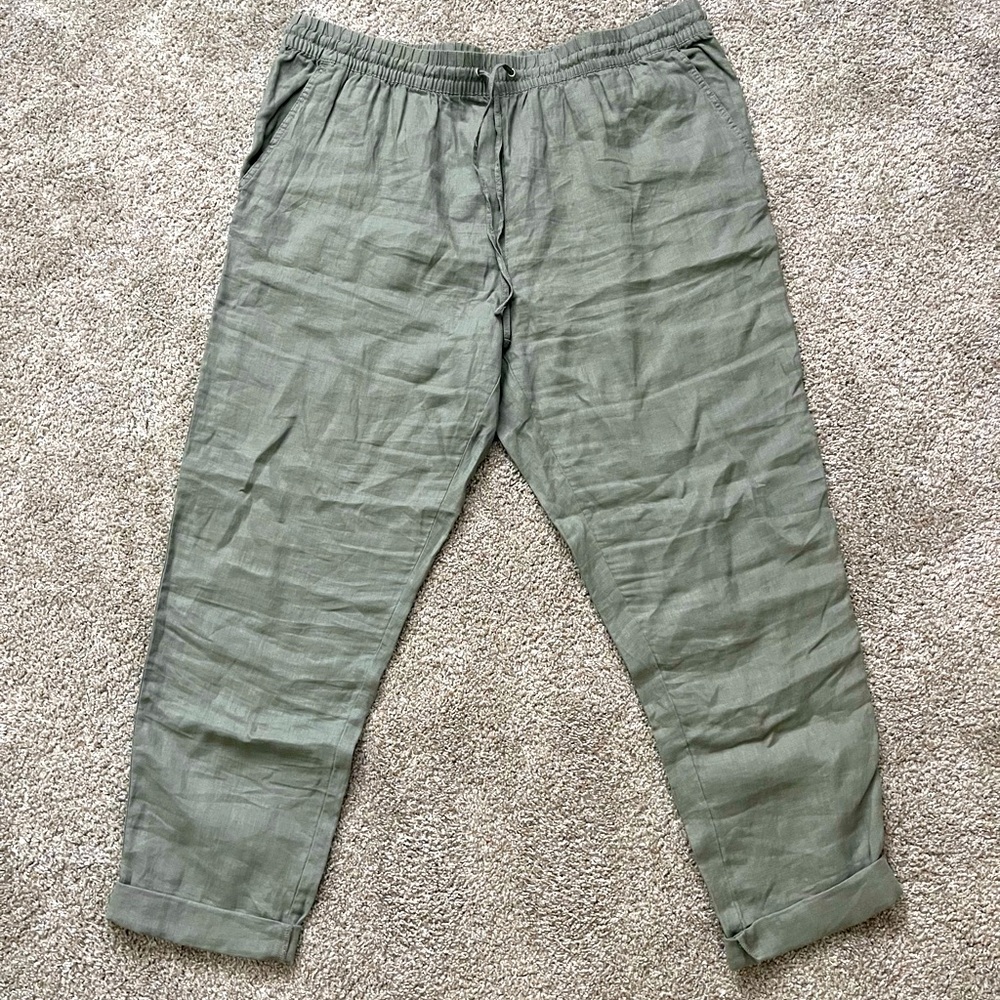 H&M bundle! Two pairs linen pants XL